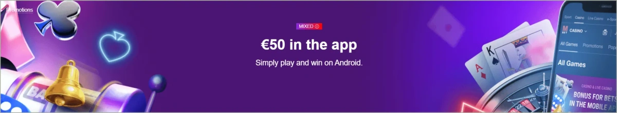 The app-exclusive bonus offers up to $150 across three deposits—genuine added value for mobile users. Marathonbet mobile app exclusive welcome bonus promotion details