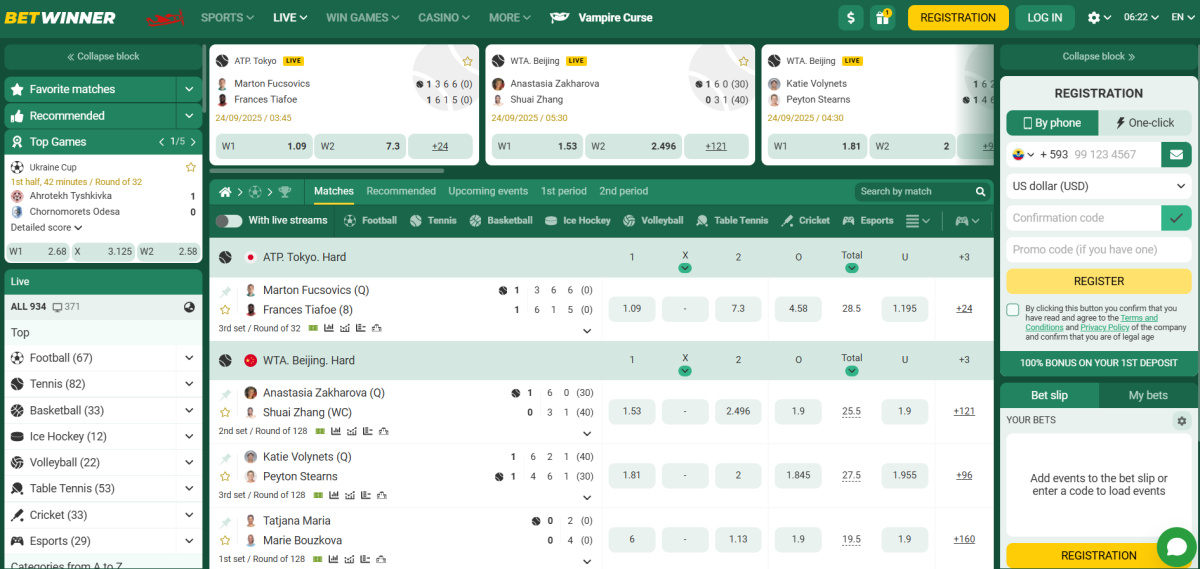 Betwinner live betting section with real-time odds updates and live streaming options Betwinner live betting section with real-time odds updates and live streaming options