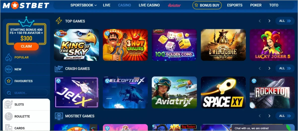 The casino features 3000+ games from 80+ providers including NetEnt, Pragmatic Play, and Evolution Gaming Casino section showing various game categories and popular slots