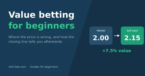 Value betting: where the price is wrong